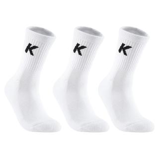 【三双装】卡尔美 KELME运动袜子男款中筒袜夏季新款透气跑步袜篮球短袜
