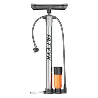哈雷廷 打气筒自行车家用不锈钢高压泵电动电瓶车汽车便携气管子篮球通用