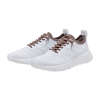 多走路 DUOZOULU云彩鞋男鞋轻便走路鞋百搭透气日常运动休闲鞋 【男款】山绿白 40