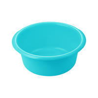 茶花 塑料盆 1个装 36cm 蓝粉色