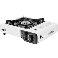 探险者 卡式炉户外野外炉具炊具卡斯炉一体便携式卡式炉+4瓶气