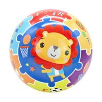 Chentel F6023 婴幼儿手抓球 10cm全彩印球-狮子 玩具