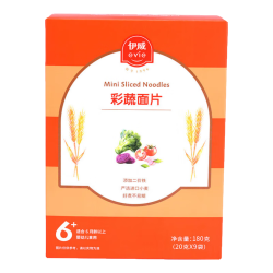 伊威 彩蔬面片 180g