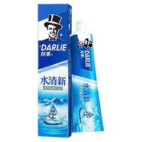 好来(DARLIE)原黑人牙膏超白青柠薄荷龙井绿茶牙膏140g清新口气防蛀牙膏 清泉薄荷140g