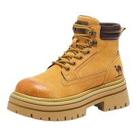 骆驼 马丁靴英伦大黄靴