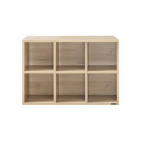 全友家居客厅矮柜长条柜书桌旋转书柜书架一体组合墙角格子柜129555 象牙白8格书柜A 象牙白|8格书柜A