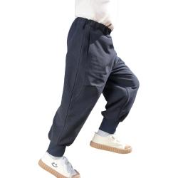 巴厘小猪 男童牛仔裤 深邃蓝 90cm