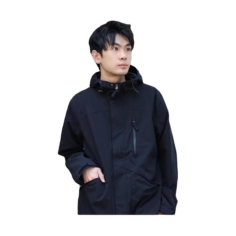 Columbia哥伦比亚冲锋衣三合一防风保暖男女款外套 XE1123/010/单层 M