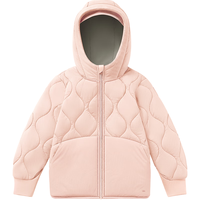 蕉下 儿童气绒服男童女童秋冬保暖外套上衣宝宝轻薄羽绒服CL18223 若桃粉 S（120）