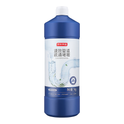 京东京造 专研管道速效疏通啫喱1KG 下水道疏通剂 马桶卫生间管道疏通