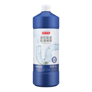 京东京造 专研管道速效疏通啫喱1KG 下水道疏通剂 马桶卫生间管道疏通
