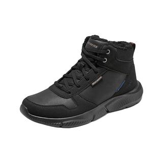  SKECHERS/斯凯奇 厚底增高 男士高帮鞋  全黑色/BBK 42.5