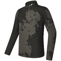 FILA 男装男式T恤男士基础柔软套头针织长袖上衣