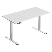 Loctek 乐歌 E2 升降电脑桌 原木色+雅白 1.2m 直形款