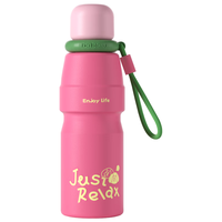 BABLOV 花伴森扭扭保温杯女士 心动淘气包600ml