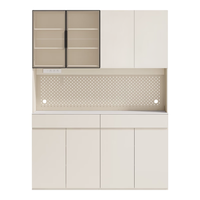 林氏家居餐边柜一体靠墙柜子边柜置物柜客厅收纳柜储物柜酒柜2025RD3T 【高款|全长1.6米】餐边柜