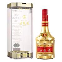 移动端、京东百亿补贴：五粮液 金装 浓香型白酒 52度 500ml*2 双瓶装(含礼袋) 年份随机