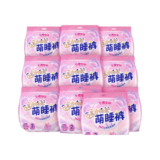国家补贴：七度空间 动物君萌睡裤超薄透气安睡裤夜用裤型巾M-L码20条