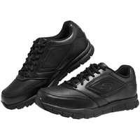 SKECHERS 斯凯奇 男鞋舒适正装工作商务鞋77156 黑色/BLK 40