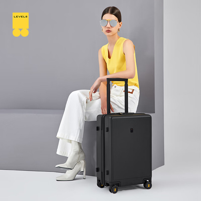 LEVEL8 地平线8号 PC拉杆箱 LA-1689-02T00 幻影黑 24英寸