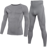 移动端、京东百亿补贴：京东京造 御雪500压缩速干衣男功能内衣滑雪登山户外运动保暖套装M