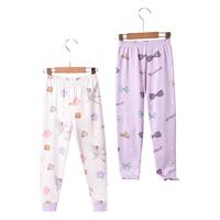 【校服2条装】女童秋裤100纯棉a类中大童打底儿童保暖裤