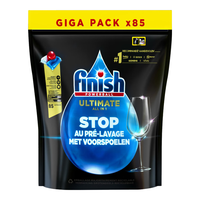 finish凝珠亮碟洗碗凝珠三合一洗碗块洗碗机洗涤剂多效合一洗碗珠洗碗球 85颗 1袋 极净原味洗碗凝珠 客服有惊喜