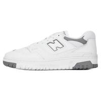new balance NB官方23新款男女鞋BB550系列休闲百搭简约运动休闲鞋 白色/灰色 BB550SWA 37.5(脚长23cm)