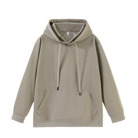 凡客诚品(VANCL)连帽卫衣男秋季休闲运动长袖上衣可搭外套 浅卡其 XL