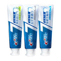 佳洁士 全优7效含氟牙膏7效合1防蛀固齿长效清新口气家庭家用囤货 亮白+护牙釉+茶香180