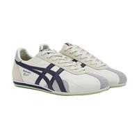 Onitsuka Tiger 复古 中性运动鞋  米色/蓝色-130 通用 42.5