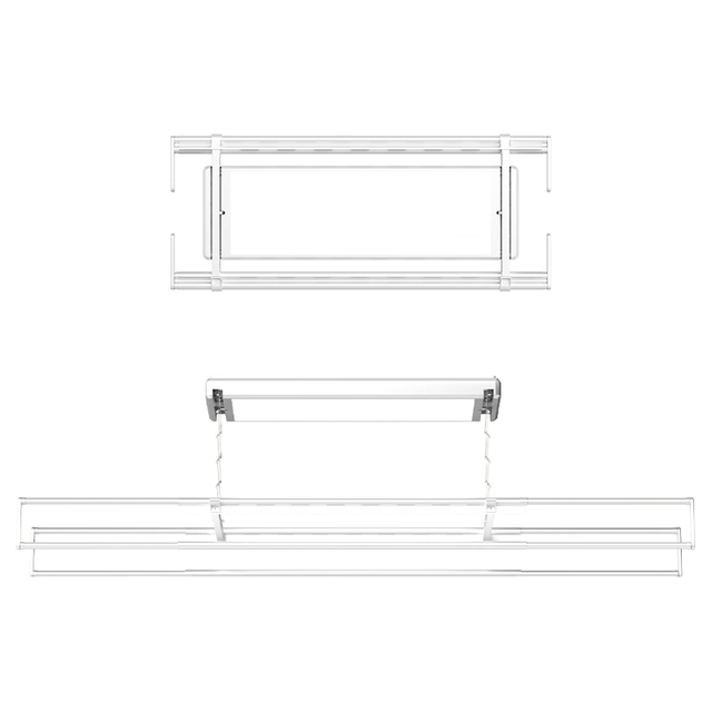 京东京造 M1电动晾衣架 超薄隐形智能晾衣机衣被同晒母婴横杆全屏照明