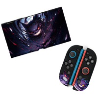 锦读 Jemdo Switch2保护壳NS2手柄分体式保护套switch2代防摔耐脏耐磨 SWITCH2游戏机保护套配件 耿鬼2 【Switch2分体软壳保护套】耿鬼2