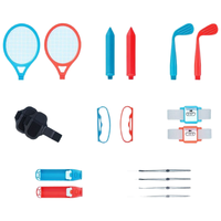 必优美 BUBM必优美 Switch Sports体感运动18合1套装Sports游戏配件ns舞力全开腕带有氧拳击手柄握 【Sports体感运动套装】18合1