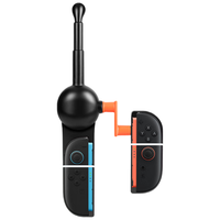 必优美 BUBM必优美 Switch2 钓鱼竿运动体感运动游戏配件 switch小手柄游戏配件 钓鱼竿配件 【NS钓鱼竿】黑色体感游戏配件