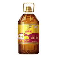 福临门 金阙谣 食用油 物理压榨非转基因精选菜籽油5L 中粮