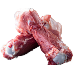 鲜京采 沂蒙山黑猪筒骨 4斤 30-35%带肉率 慢养360天 源头直发 黑猪筒骨4斤