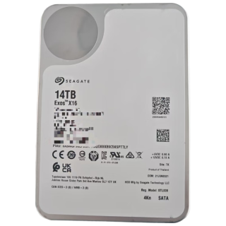 希捷 14TB 机械硬盘 企业级3.5寸 SATA接口 ST14000NM010G 牛皮纸包装 3年质保