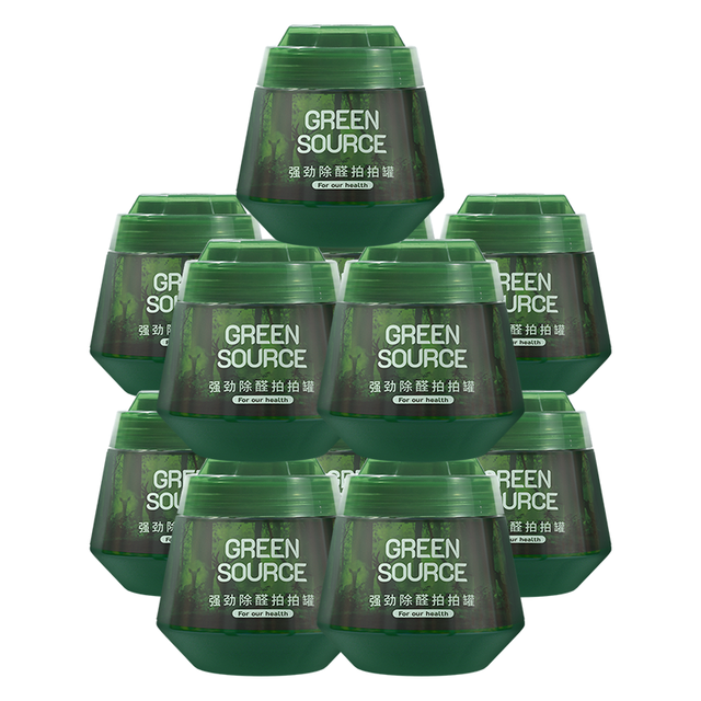 绿之源 除甲醛果冻全新二代小绿罐 11罐装