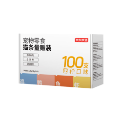 京东京造 猫零食猫条12g*100支0添加0淀粉诱食剂 混合口味0胶湿粮罐头