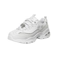 SKECHERS 斯凯奇 D'LITES系列 女子休闲运动鞋 12241/WSL 白色/银色 35.5