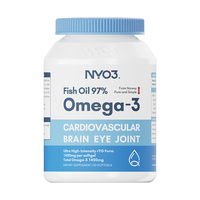 NYO3 97%高纯鱼油胶囊 降血脂调节三高呵护心脑 30粒