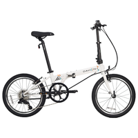 DAHON 大行 P8 折叠自行车 KAC082 亮面白 20寸 8速 青春版