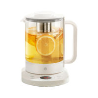 移动端、京东百亿补贴：京东京造 316L母婴级不锈钢 养生壶  白色 1.5L