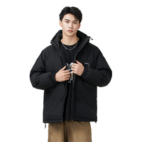 【加厚保暖】纯色面包服24秋冬休闲棉衣男士防风棉服外套