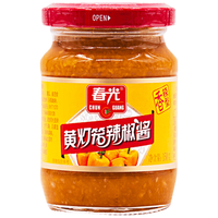 海南特产春光黄灯笼辣椒酱3瓶香辣蒜蓉超特辣黄椒酱剁椒酸汤肥牛