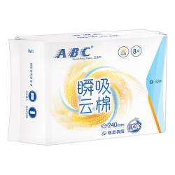 ABC 瞬吸云棉 卫生巾  72片