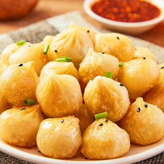 安井 拇指生煎包速食儿童早餐半成品小笼包子