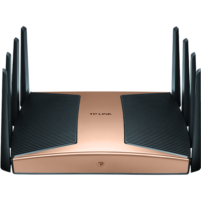 普联 TL-7TR13090 BE13000 三频 万兆Mesh无线路由器 Wi-Fi 7 黑色