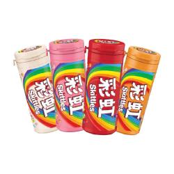 Skittles 糖混合4果味酸甜不腻软糖  30g*4瓶
